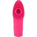 Miniatyrbild 8 av 11: Sweet Smile: Licking and Pulsating Finger Stimulator Rosa