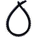 Miniatyrbild 1 av 2: Marc Dorcel: Adjust Ring, Justerbar Penisring Svart