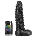 Miniatyrbild 2 av 2: All Black: Dark Crystal Dildo, 27 cm Svart