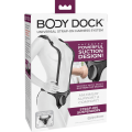 Miniatyrbild 6 av 7: Pipedream: Body Dock Harness System, Strap-On Suspenders Svart