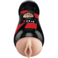 Miniatyrbild 1 av 4: Pipedream PDX Elite: Vibrating Stroker, Pussy Ljus hudfärg, Svart
