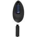 Miniatyrbild 4 av 6: Black Velvets: Remote Controlled Rotating & Vibrating Plug Svart