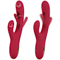 Miniatyrbild 11 av 11: Sweet Smile: Rabbit Vibrator with G-Spot Stimulation Röd