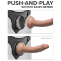 Miniatyrbild 7 av 7: Pipedream: Body Dock Harness System, Strap-On Suspenders Svart