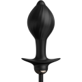 Miniatyrbild 4 av 7: Pipedream Anal Fantasy: Auto-Throb Inflatable Vibrating Plug Svart