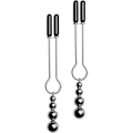 Miniatyrbild 1 av 3: XR Master Series: Adorn, Triple Bead Nipple Clamp Set Silver