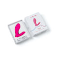 Miniatyrbild 5 av 8: Lovense: Flexer, Bluetooth Insertable Dual Panty Vibrator Rosa
