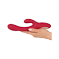 Miniatyrbild 5 av 11: Sweet Smile: Rabbit Vibrator with G-Spot Stimulation Röd