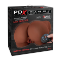 Miniatyrbild 4 av 7: Pipedream PDX Elite: Milk Me Silly, Mega Masturbator Mörk hudfärg