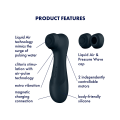Miniatyrbild 2 av 9: Satisfyer: Pro 2 Generation 3, Double AirPulse Vibrator Svart