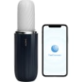 Miniatyrbild 1 av 5: Svakom Connexion: Alex Neo 2, Interactive Thrusting Masturbator Svart, Transparent, Vit