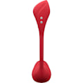 Miniatyrbild 6 av 9: Lovense: Vulse, App-Controlled Thrusting Egg Vibrator Röd