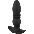 Miniatyrbild 1 av 11: Anos: RC Thrusting Massager with Vibration Svart
