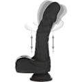 Miniatyrbild 2 av 11: Naked Addiction: Rotating & Thrusting Vibrating Dong, 23 cm Svart