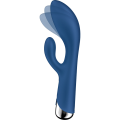Miniatyrbild 4 av 8: Satisfyer: Spinning Rabbit 1, Rotating Vibrator Blå