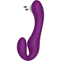 Miniatyrbild 3 av 11: Xocoon: Strapless Strap-On, Pulse Vibrator with Remote Lila