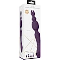 Miniatyrbild 7 av 8: Vive: Nami, Pulse-Wave Wand Vibrator with Clitoral Sleeves Lila