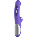 Miniatyrbild 8 av 9: Good Vibes Only: Tess, Rabbit Vibrator with G-spot Stimulator Lila