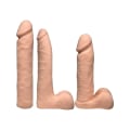 Miniatyrbild 3 av 5: Doc Johnson: Dual Density, Experienced Set, Vac-U-Lock Ljus hudfärg