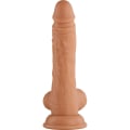 Miniatyrbild 6 av 11: Femmefunn: Turbo Baller, Rotating Dildo Vibrator with Remote Ljus hudfärg