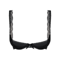Miniatyrbild 3 av 4: Obsessive: Miamor, Underwire Half-bra, svart Svart L/XL