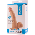Miniatyrbild 7 av 8: LoveToy: The Ultra Soft Dude, 22 cm Ljus hudfärg
