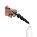 Miniatyrbild 4 av 4: Master Series: Beaded Shooter, Silicone Lube Applicator Svart