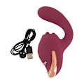 Miniatyrbild 3 av 10: Javida: 2 Function Vibrator, Vibration & Licking Lila