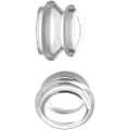 Miniatyrbild 1 av 5: XR Master Series: Clear Plungers, Silicone Nipple Suckers Transparent Small
