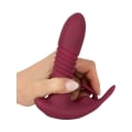 Miniatyrbild 2 av 11: JAVIDA: RC Hands-free 3 Function Vibrator Röd