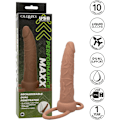 Miniatyrbild 11 av 11: Performance Maxx: Rechargeable Dual Penetrator Mörk hudfärg