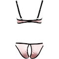Miniatyrbild 2 av 6: Cottelli Collection: Push-Up Set, rosa Rosa 75BS