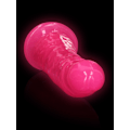 Miniatyrbild 4 av 10: RealRock: Glow in the Dark Realistic Dildo, 15.5 cm Rosa, Självlysande