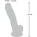 Miniatyrbild 6 av 7: You2Toys: Medical Silicone Dildo, 18 cm Ljus hudfärg