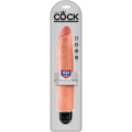 Miniatyrbild 2 av 3: Pipedream: King Cock, Vibrating Stiffy Ljus hudfärg 10 tum