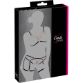 Miniatyrbild 3 av 8: Cottelli Lingerie: BH-set med remmar och kedjor Svart M