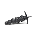 Miniatyrbild 7 av 11: XR Master Series: Ass Puffer, Nubbed Inflatable Anal Plug Svart