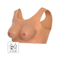 Miniatyrbild 1 av 8: Hidden Desire: Alter Ego, Wearable C-Cup Breasts Top Ljus hudfärg one size