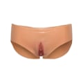 Miniatyrbild 3 av 7: Hidden Desire: Alter Ego, Open Vagina Brief Low Waist Ljus hudfärg one size