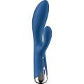 Miniatyrbild 1 av 8: Satisfyer: Spinning Rabbit 1, Rotating Vibrator Blå
