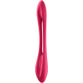 Miniatyrbild 4 av 11: Satisfyer: Elastic Joy, Multi Vibrator, röd Röd
