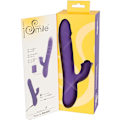 Miniatyrbild 7 av 11: Sweet Smile: Thrusting & Rotating Pearl Vibrator Lila