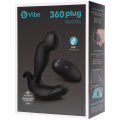 Miniatyrbild 10 av 11: B-Vibe: 360 Plug, Rotating & Vibrating Remote Plug Svart
