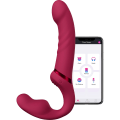 Miniatyrbild 1 av 11: Lovense: Lapis, Bluetooth Vibrating Strapless Strap-on Dildo Rosa