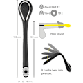 Miniatyrbild 5 av 9: PenisPlug: Vibrating Bendable Dilator Svart