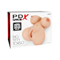 Miniatyrbild 5 av 5: Pipedream PDX Plus: Big Titty Torso Ljus hudfärg