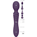 Miniatyrbild 8 av 8: Vive: Nami, Pulse-Wave Wand Vibrator with Clitoral Sleeves Lila