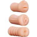 Miniatyrbild 1 av 2: Nanma: XXX To-Go, 3 in 1 Masturbator Ljus hudfärg