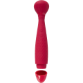 Miniatyrbild 3 av 10: Sweet Smile: Wand with Thumping Function Röd