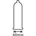 Miniatyrbild 2 av 4: Secura: Extra Large, Kondomer, 100-pack Transparent